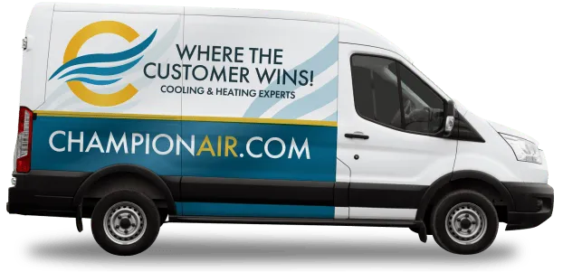 Champion Air service van